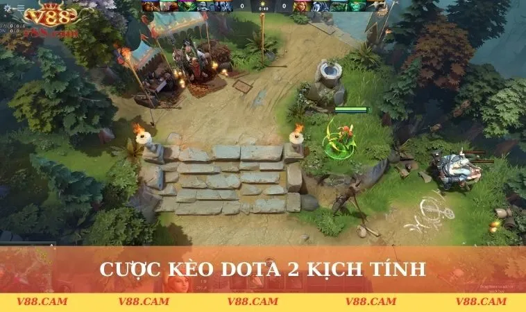 Cược kèo Dota 2 kịch tính tại nền tảng V88