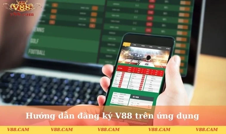 huong dan dang ky v88 tren ung dung Hướng dẫn đăng ký V88 trên ứng dụng
