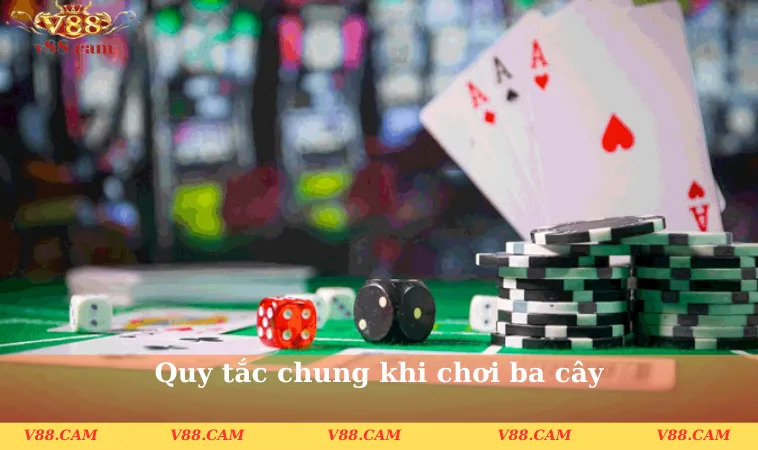 Quy tắc chung khi chơi ba cây