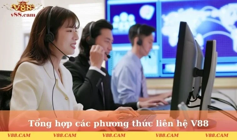 Tổng hợp các phương thức liên hệ V88